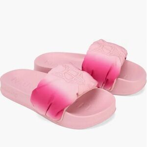 Naked Wolfe Pink Gradient Sandals Slides size 10